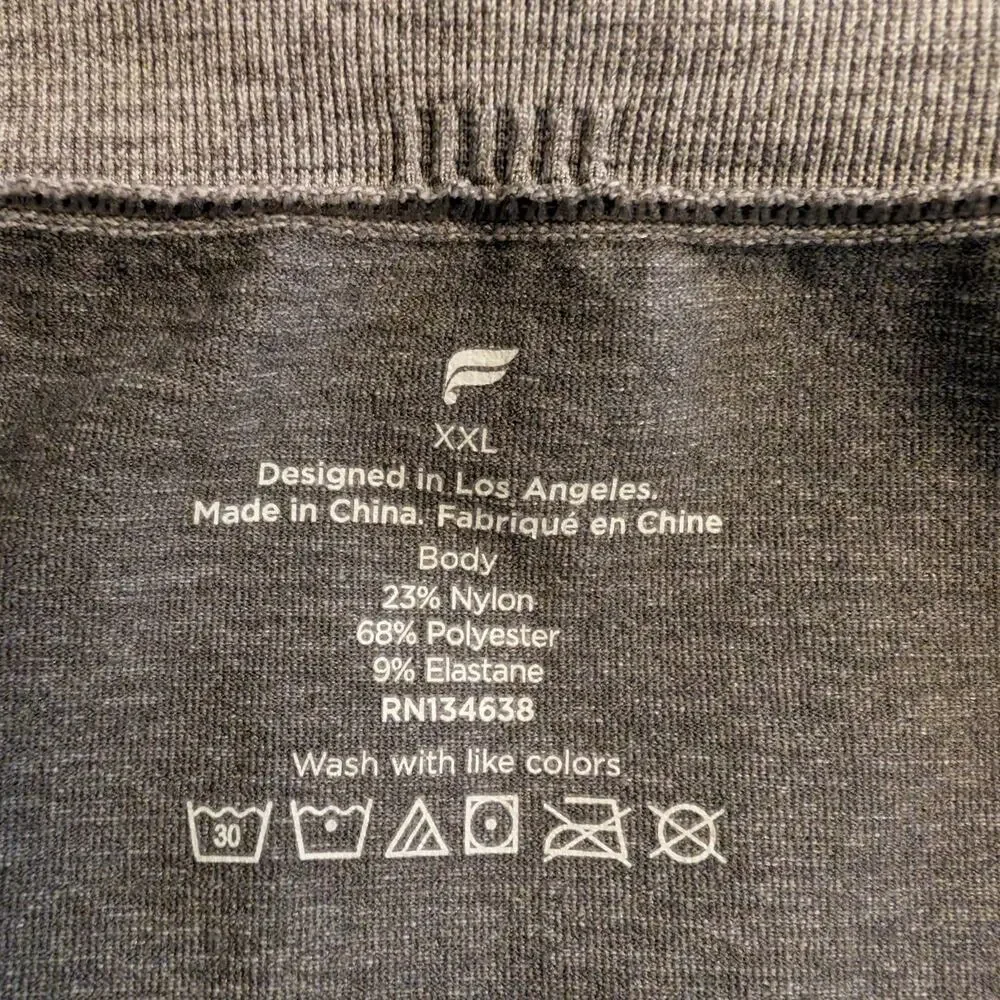 Fabletics gray mens